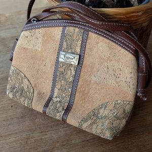 New Viator genuine cork vegan crossbody purse